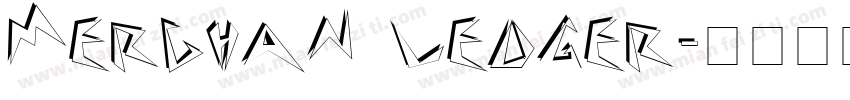 Merchan Ledger字体转换